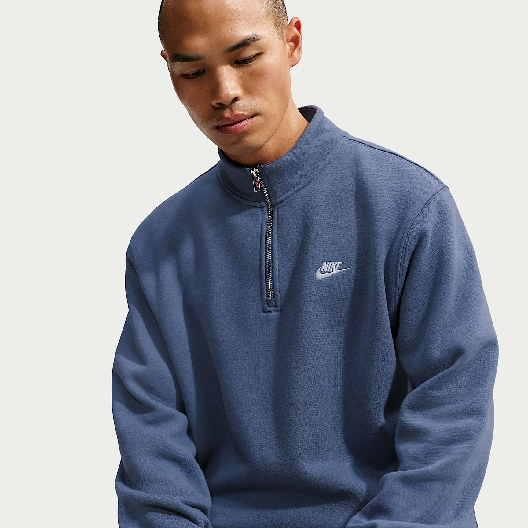Nike Sportswear Club Men's 1/2-Zip Fleece Top. Nike.com